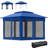 Sturdy and Durable Foldable Gazebo,Outdoor Patio Pop Up Canopy Gazebo Shelter with Zipper Netting,Carry Bag