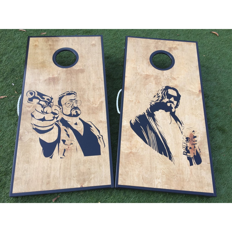 Ensemble de cornhole 10 pièces big lebowski