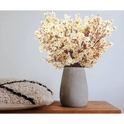 10 pièces de fleurs artificielles Babys Breath Real Touch de fausses fleurs en soie pour la décoration de mariage de printemps