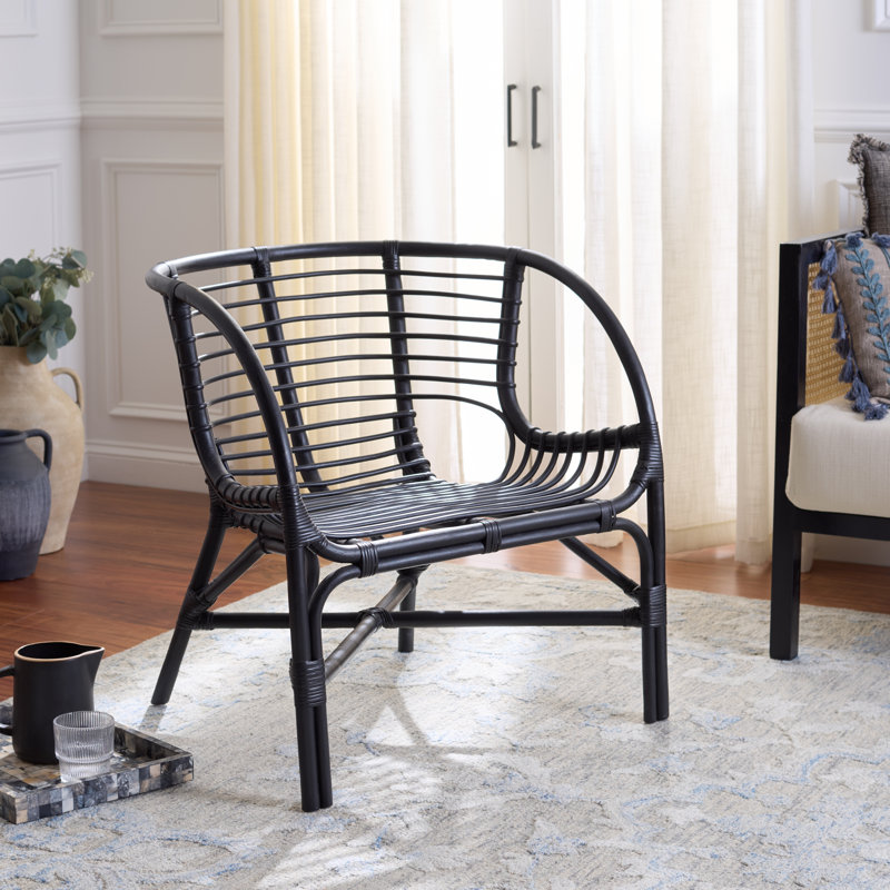 Valeriya Woven Rattan Arm Chair