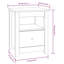 Mendez 40cm W Solid Wood Bedside Table-1319279743