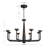 Spade 30-in Antique White dimmable LED Chandelier-124959307
