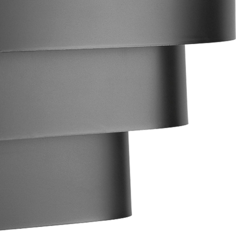 Catt Flush Mounted Sconce, Black