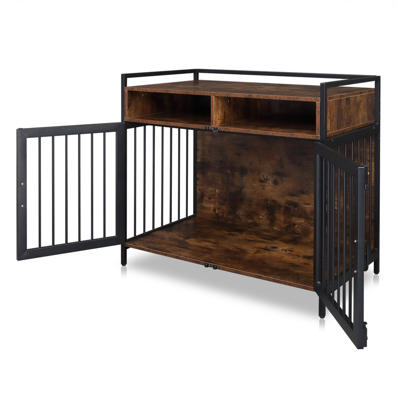 Cage pour chien Furniture, H 36,2 po x l 23,6 po x P 40,9 po
