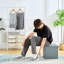 Repose-pieds en cuir Markeitha-473585207