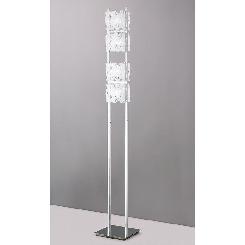 Waloo 162cm Novelty Floor Lamp, White