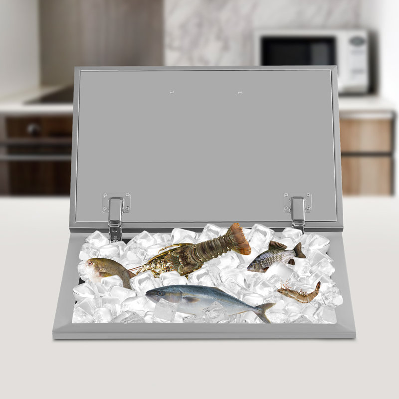 Danity Bar Cooler Stainless Steel Ice Bin