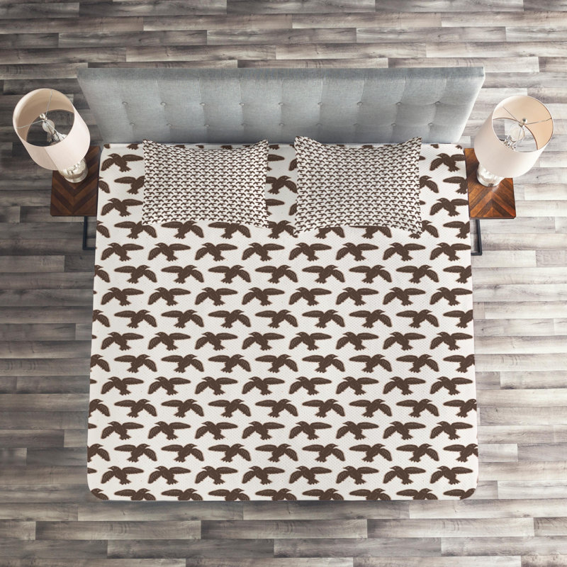 Coverlet, King Bedspread + 2 Shams