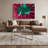 Neo Expressionism 59 Green Canvas Wall Art-1137678584
