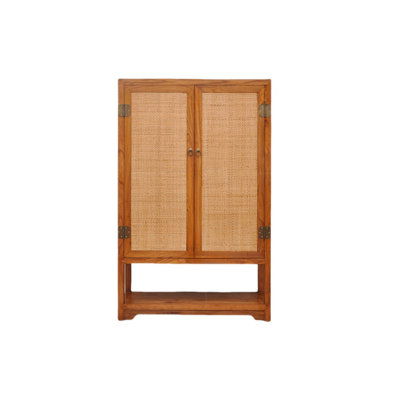 Armoire d'appoint en bois massif Old Elm