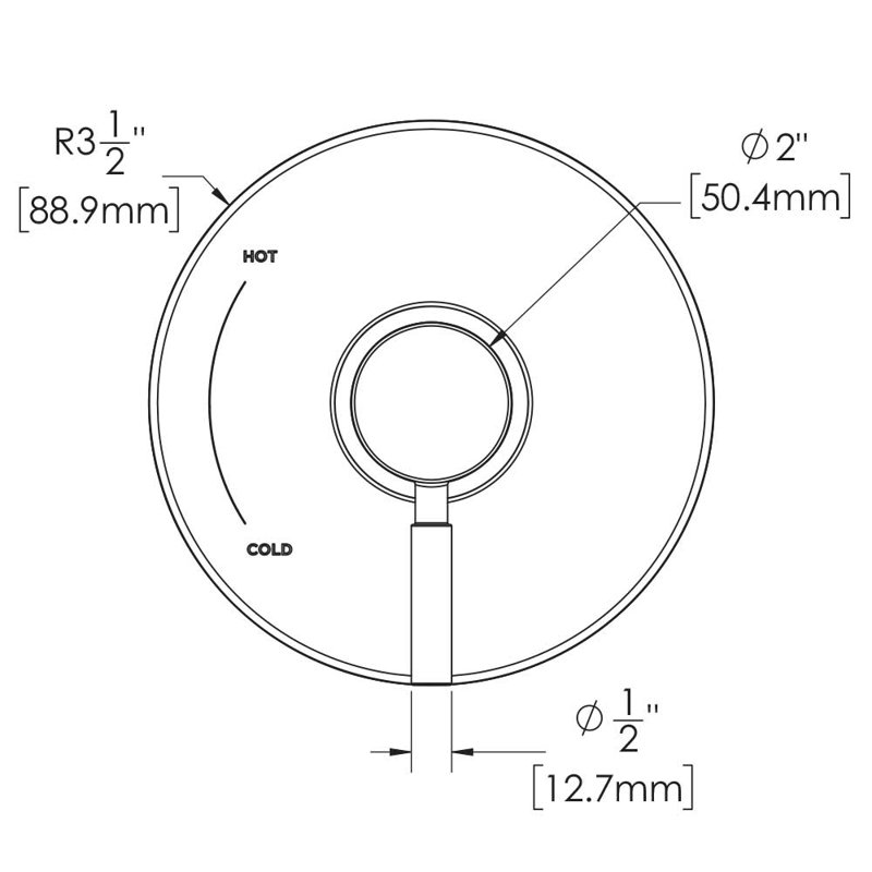 Neo Shower Valve Trim