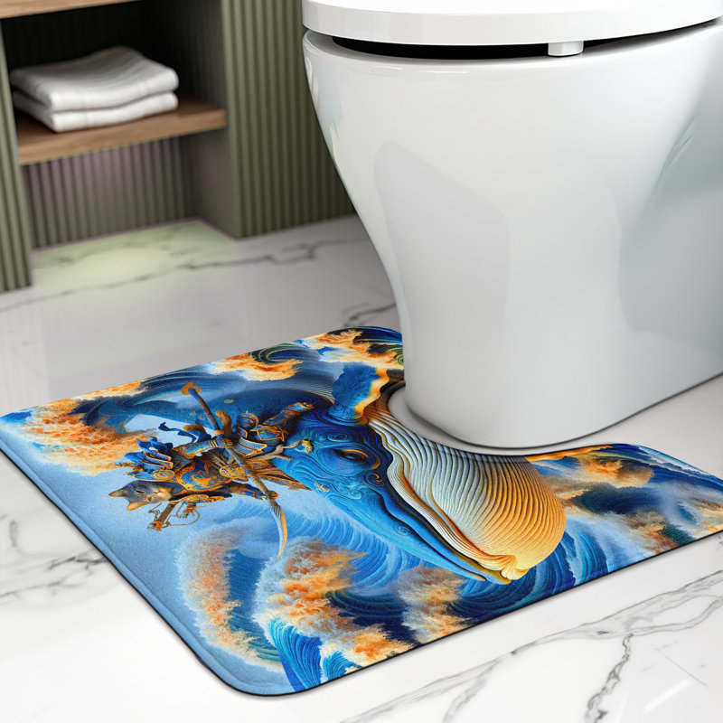 Tapis de salle de bain en U 20 po