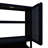Toilet Storage Rack, Independent Bathroom, Laundry Room, Space Saving,Black