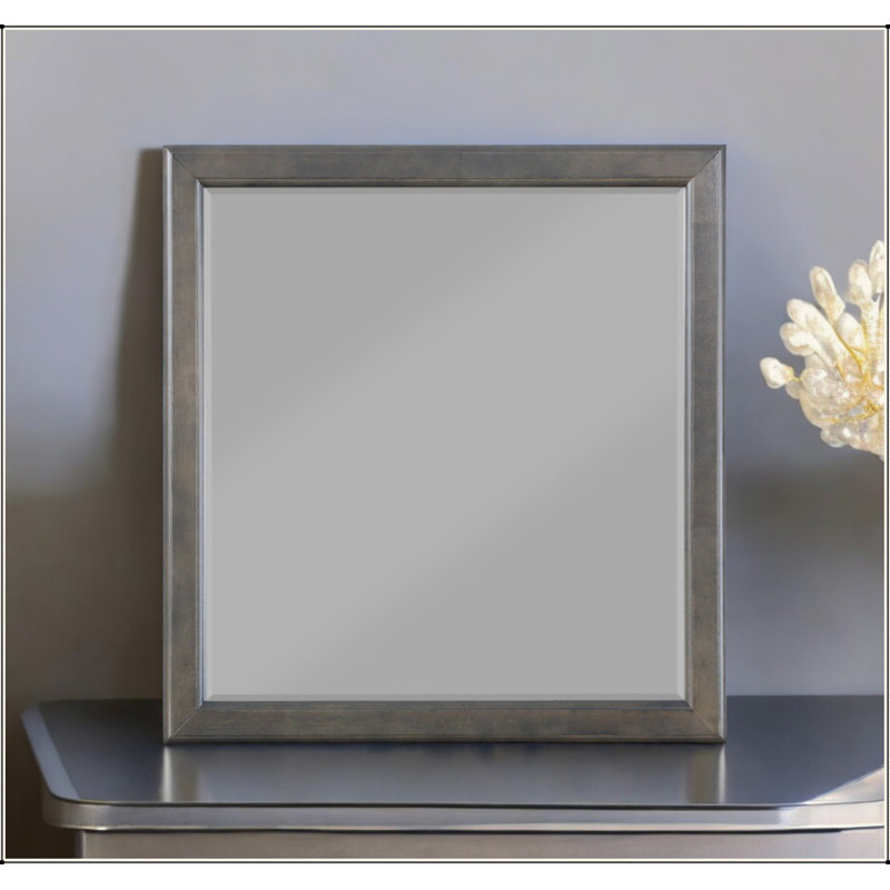Miroir gris foncé
