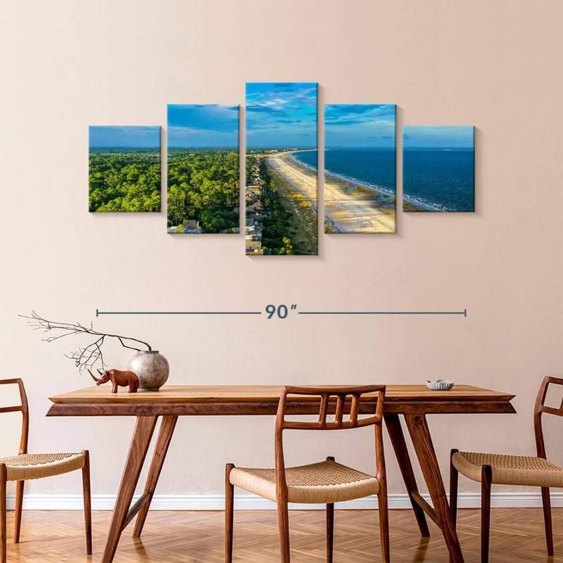 Hilton Head Coastline, 42" H x 92" W