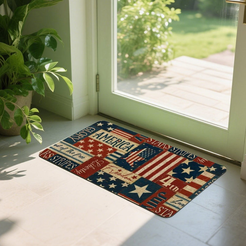 Paillasson Vintage 24 "x 36", pour le jardin intérieur