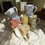 William Morris Mixed Design Set of 6 Gift Set Coffee Mugs Arce Ceramic Coffee Mug