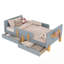Lit plateforme double avec tiroirs de rangement-623710646-624201556