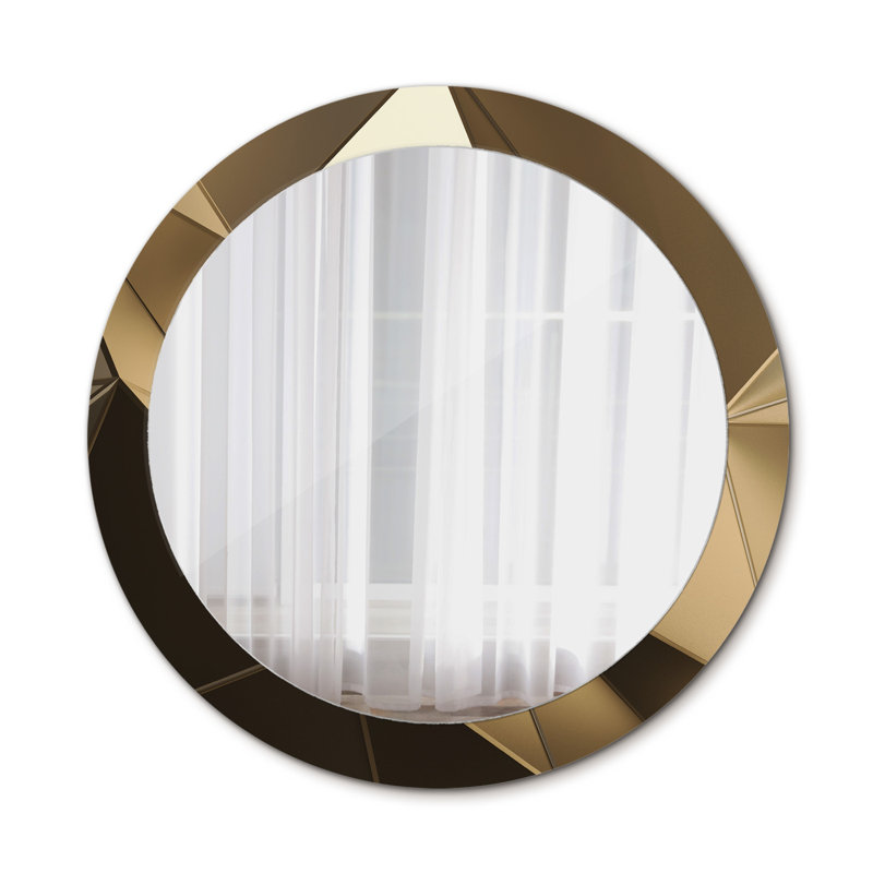 Huldar Glass Flat Wall Mirror