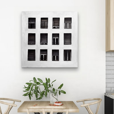 Windows - 32"x32" art on canvas