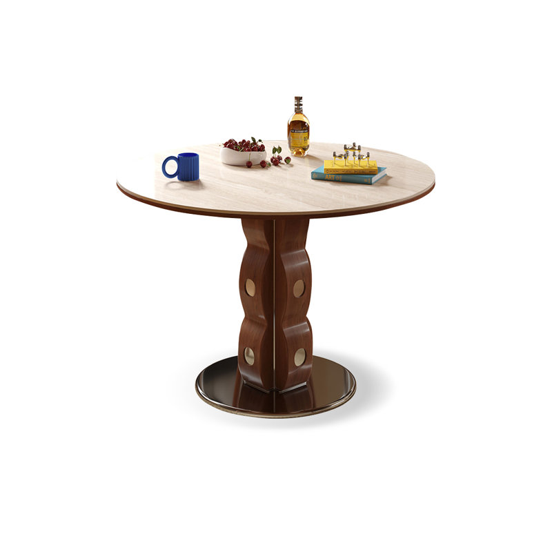 Table de salle à manger, H 29,35 po x L 35,43 po x l 35,43 po