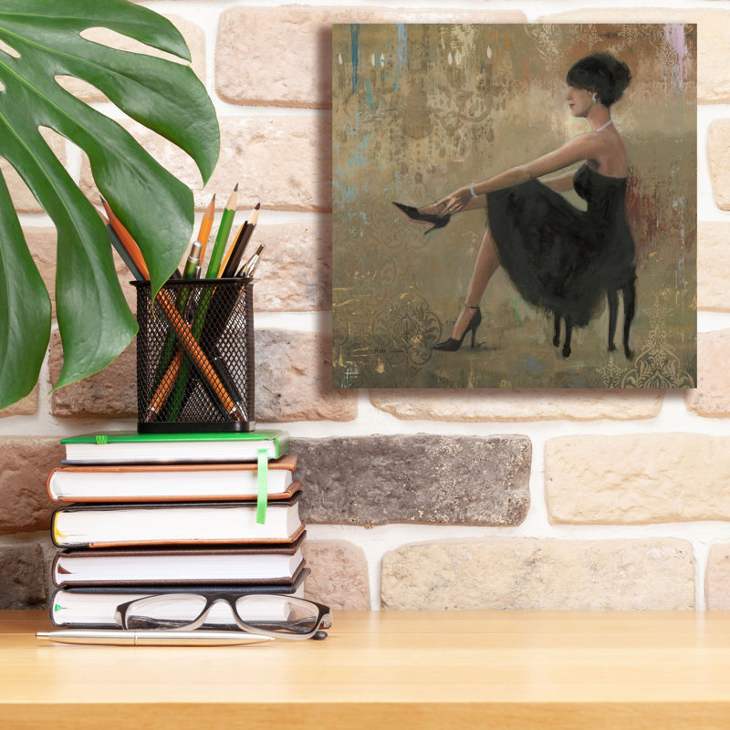 «Grand Evening Square» par Myles Sullivan, art mural sur toile, H 12 po x l 12 po x P 0,75 po