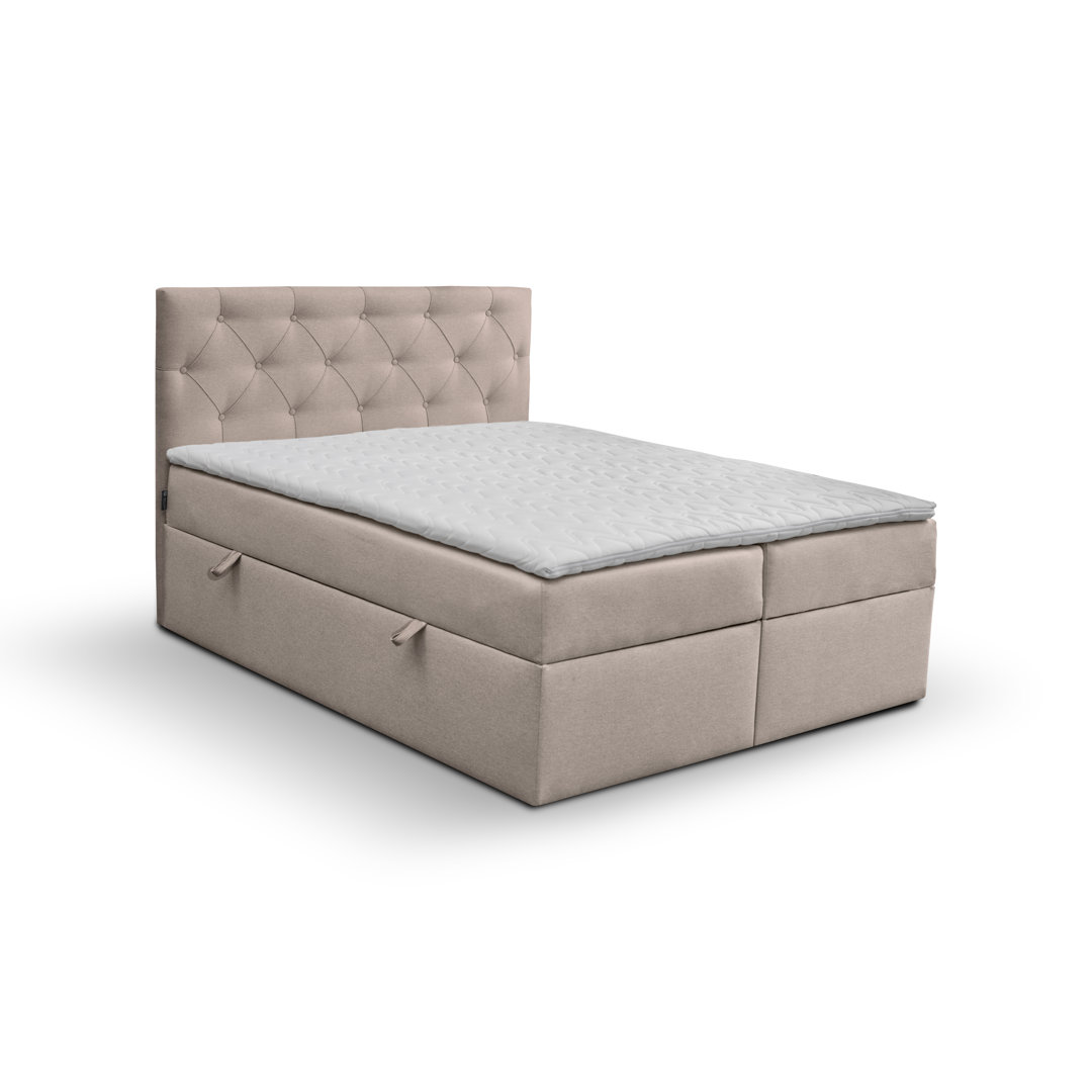 Boxspringbett Beatris mit Topper