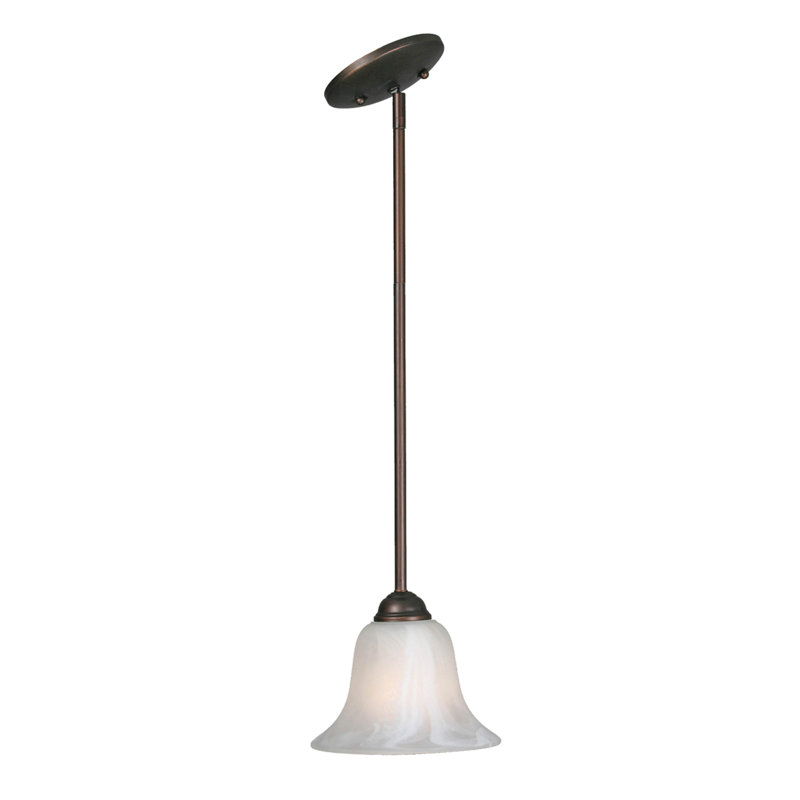 Slatestone 1 - Light Shaded Pendant, Rubbed Bronze