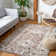 Ferrill Oriental Brown/Ivory Area Rug