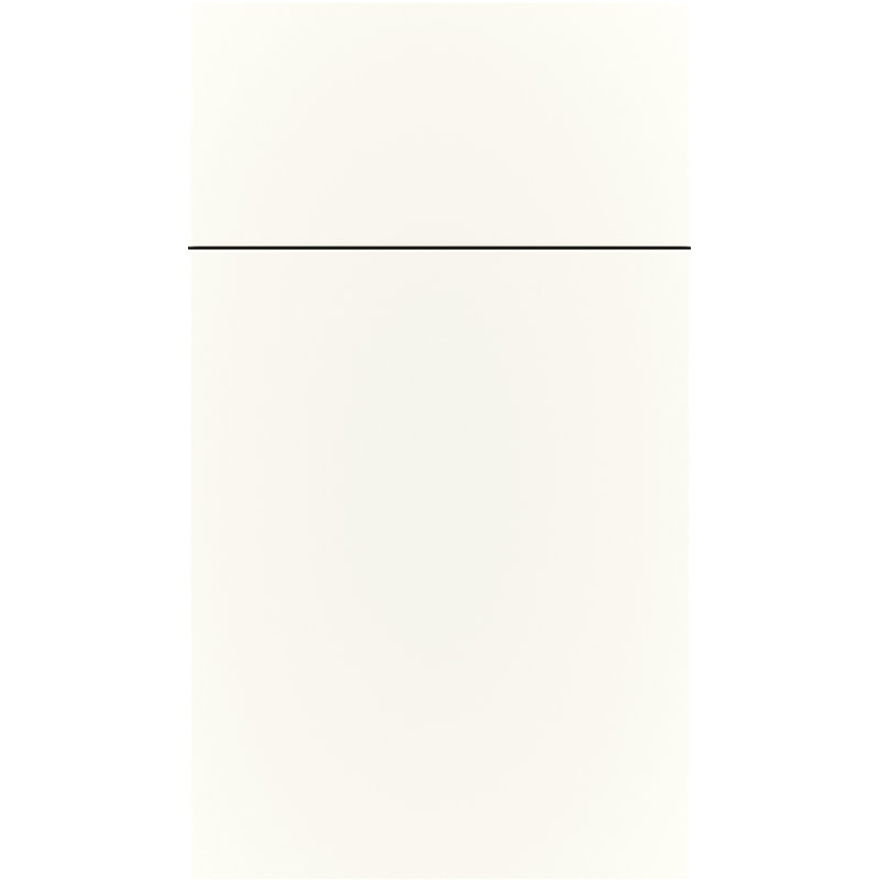 Dwelling Full Access Emerson Door Sample, Manufactured Wood (MDF), Whitecap