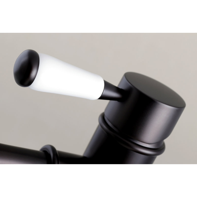 Kingston Brass Paris Single-Handle 1-Hole Deck Mount Vessel Faucet, Oil Rubbed Bronze