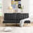 Sofa Bed Black Pvc