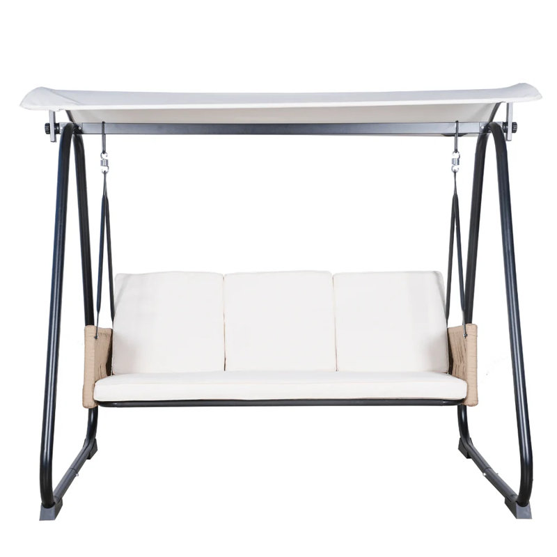  Parker Patio Swing With Canopy Stand
