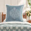 Ensembles de literie en jacquard luxueux, conception en polyester turquoise pour des chambres élégantes