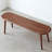 47"W Solid Oak Modern Bench-Brown Oak-565309225