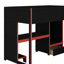 Lit mezzanine simple avec bureau