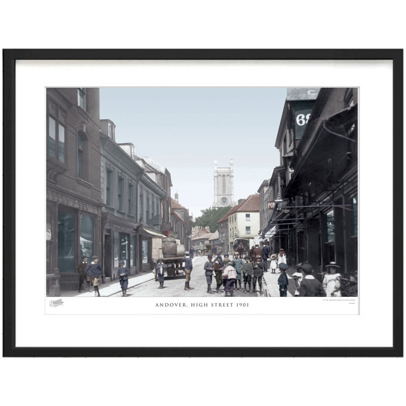 Rodborough, Common, The Bear Inn 1925 by Francis Frith - Single Picture Frame Print, 45cm H x 60cm W x 2.3cm D