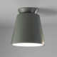 Logan LED Ceramic Empire Outdoor Flush Mount