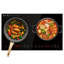 2 Zone Electric Hot Plate Cooker 1800w+1000w Double Hob Portable Table Top Hob Kitchen Stove
