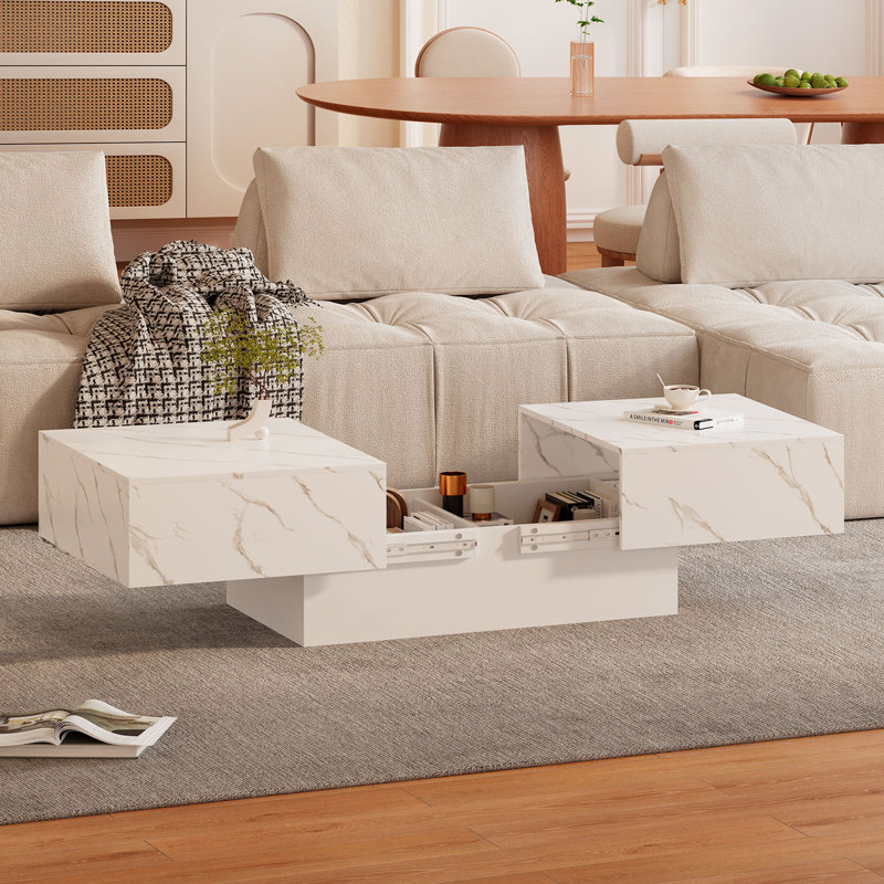 Table basse avec rangement Davius