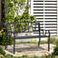 Ensemble de 2 chaises longues d'extérieur réglables Outsunny
