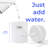 Techko Portable Cool-Mist Ultrasonic Tabletop 600ml Humidifier w/ LED Night Light