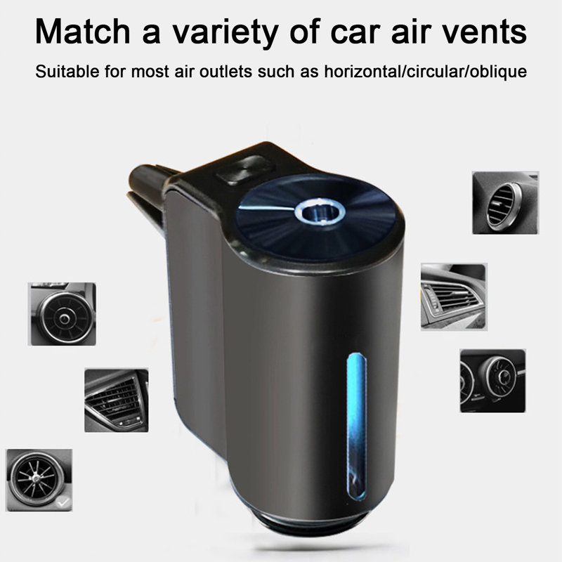 Smart Car Air Freshener Essential Diffuser Adjustable Compact Size Easy to Install Intelligent Car