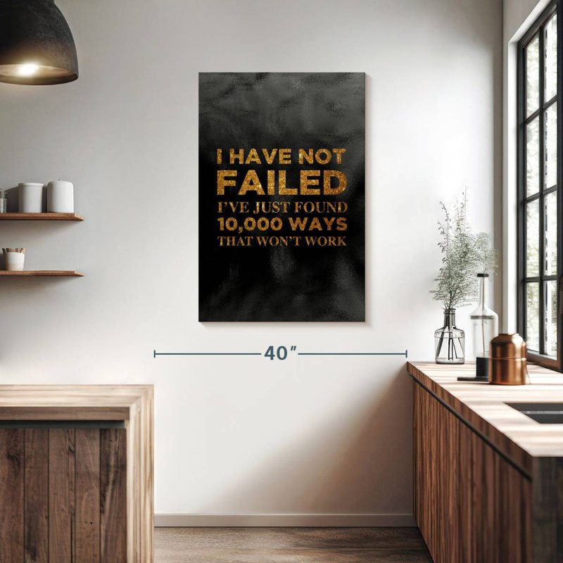 Tergel I Have Not Failed, 39" H x 26" W