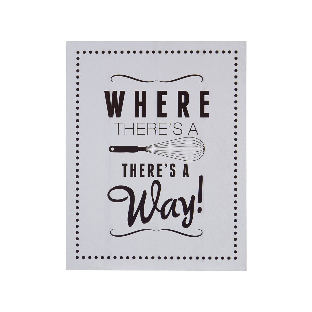 Where There's a Whisk Wall Décor