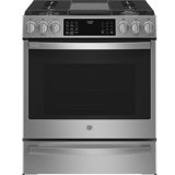 GE Profile Smart Appliances 30" 5.6 cu. ft. Smart Slide-In Gas with No Preheat Air Fry