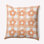 Coussin décoratif fleurs sur vichy O5PGN1615OR29