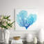 Blue Seafan Coral II Print by Sofia Fox-26931122-26931125