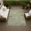 Tapis floral intérieur / extérieur lavable à la machine Chantille ACN2789-980104601-980104605