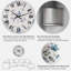 Oversized Naamah Wall Clock-151159694